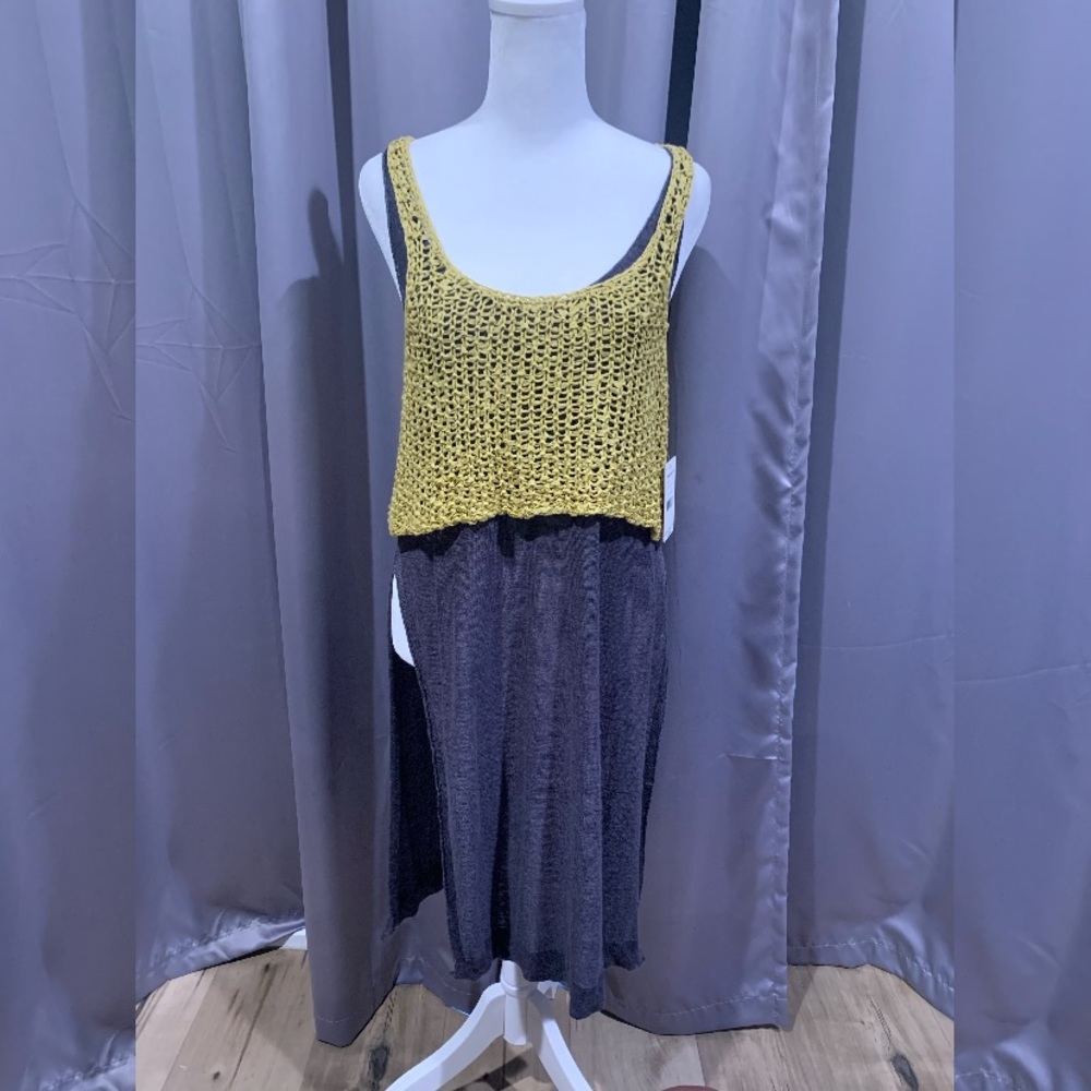 Crochet connected top over top